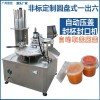 定制 轉(zhuǎn)盤年糕杯包裝機(jī) 食品杯封口機(jī) 塑料杯自動(dòng)卷膜封膜機(jī)